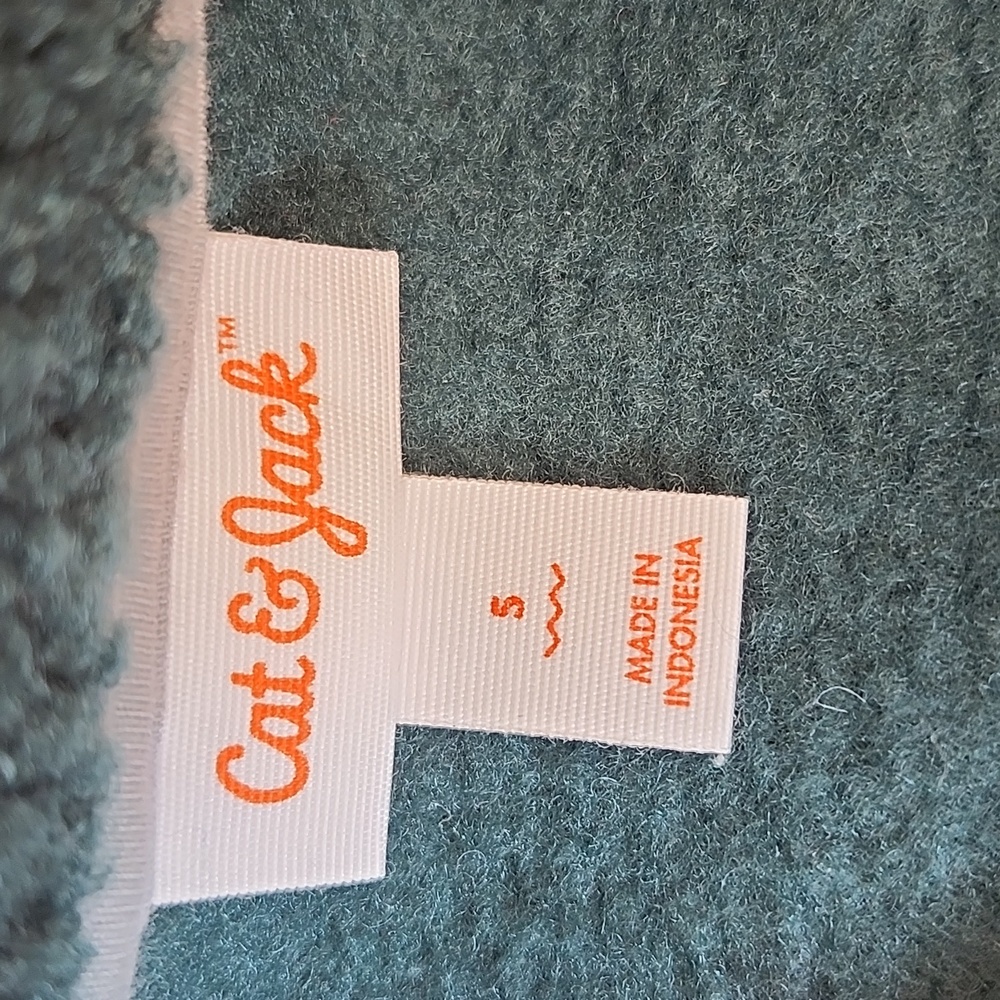 Cat&jack Fleece Jacket, Size Small, Boy - Picture 6 of 9